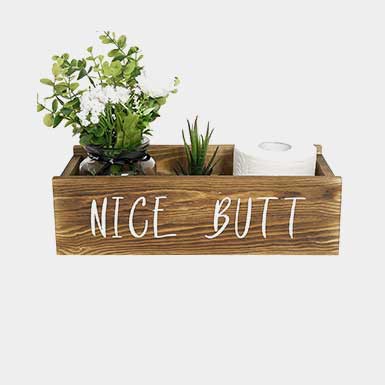 Bathroom decor box